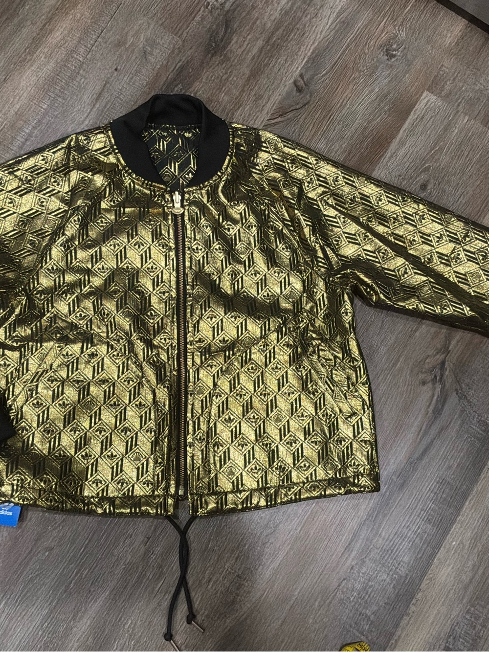 Adidas Originals Premium Reversible Superstar Track Women's Jacket Sz M - Picture 13 of 14